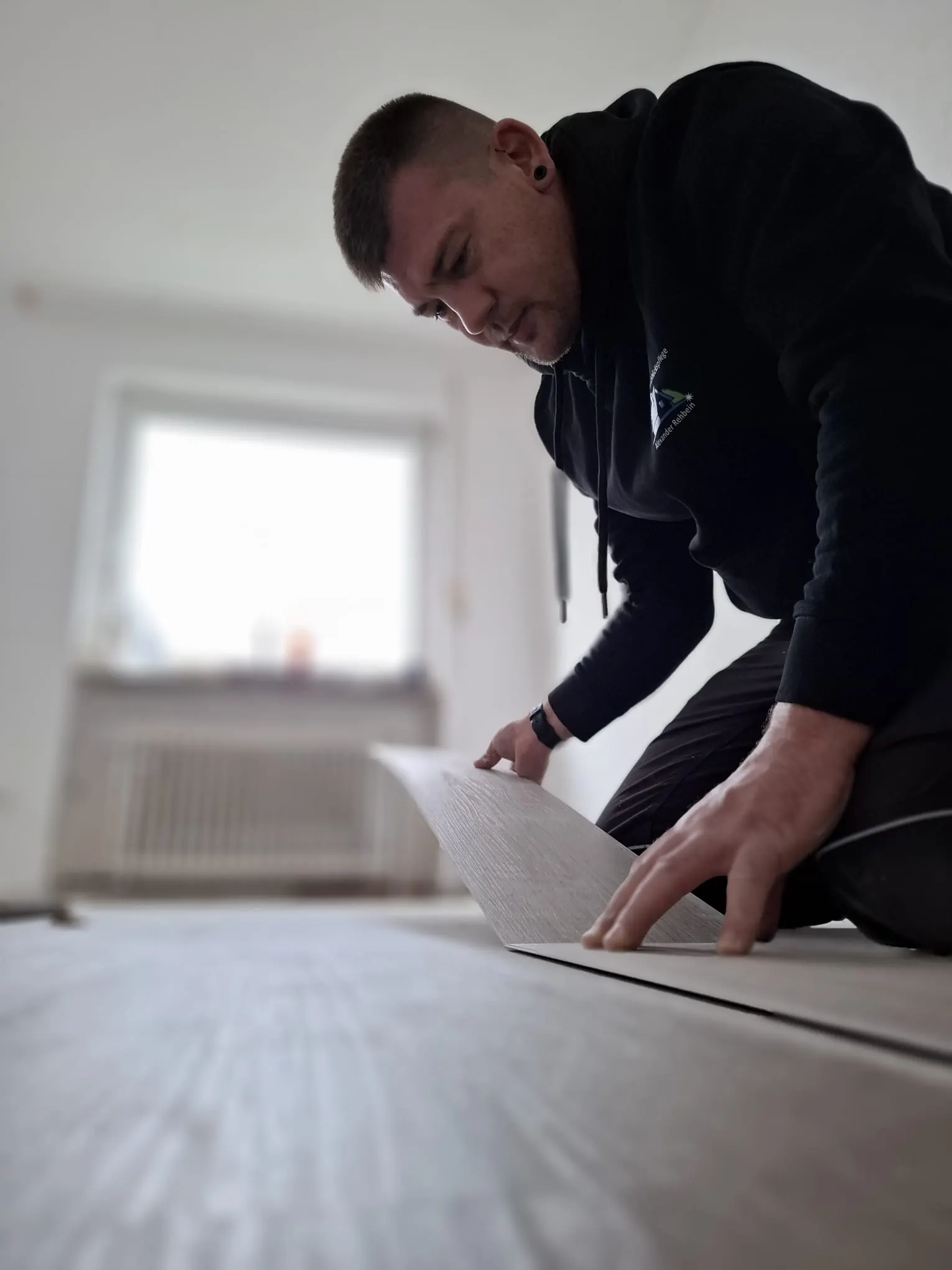 Neuer Bodenbelag